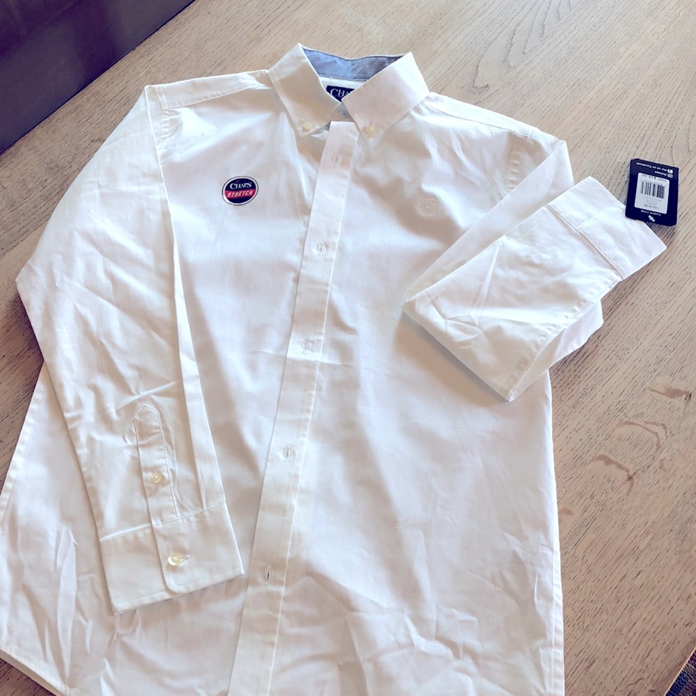 NWT Chaps Stretch Button Down